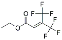 ETHYL 4,4,4-TRIFLUORO-3-(TRIFLUOROMETHYL)BUT-2-ENOATE, TECH 结构式