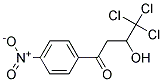 4,4,4-TRICHLORO-3-HYDROXY-1-(4-NITROPHENYL)BUTAN-1-ONE, TECH 结构式