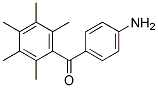 (4-Aminophenyl)(2,3,4,5,6-pentamethylphenyl)methanone, tech 结构式