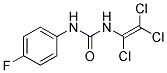 N-(4-FLUOROPHENYL)-N'-(1,2,2-TRICHLOROVINYL)UREA, TECH 结构式