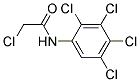 N1-(2,3,4,5-TETRACHLOROPHENYL)-2-CHLOROACETAMIDE, TECH 结构式