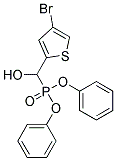 (4-BROMO-2-THIENYL)(DIPHENYLPHOSPHORYL)METHANOL, TECH 结构式