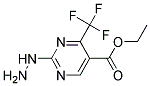 ETHYL 2-HYDRAZINO-4-(TRIFLUOROMETHYL)PYRIMIDINE-5-CARBOXYLATE, TECH 结构式