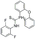 N-(2,6-DIFLUOROPHENYL)OXO(DIPHENYL)PHOSPHORANECARBOTHIOAMIDE, TECH 结构式