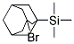 (3-BROMO-1-ADAMANTYL)(TRIMETHYL)SILANE, TECH 结构式