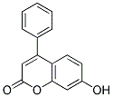 7-HYDROXY-4-PHENYL-2H-CHROMEN-2-ONE, TECH 结构式