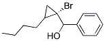 (S)(1-BROMO-2-BUTYLCYCLOPROPYL)(PHENYL)METHANOL, TECH 结构式