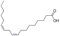 LINOLEIC ACID-13C18 99 ATOM% 13C 结构式