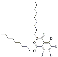 邻苯二甲酸二壬酯-3,4,5,6-D4 结构式