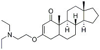 3BETA-(2-DIETHYLAMINO- ETHOXY)ANDROSTENONE 结构式