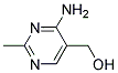 4-AMINO-5-HYDROXYMETHYL-2-METHYLPYRIMIDINE 结构式