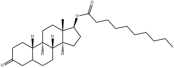 4,5-DIHYDRO-19-NORTESTOSTERONE-17B-DECANOATE 结构式