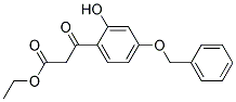 ETHYL (2'-HYDROXY-4'-BENZYLOXYBENZOYL)ACETATE 结构式