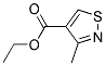 ETHYL 3-METHYLISOTHIAZOLE-4-CARBOXYLAT 结构式