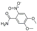 4,5-DIMETHOXY-2-NITROBENZAMID 结构式