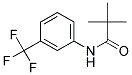 N-(2,2-DIMETHYLPROPANOYL)-3-(TRIFLUOROMETHYL)ANILIN 结构式