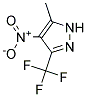 5-METHYL-4-NITRO-3-(TRIFLUOROMETHYL)PYRAZOL 结构式