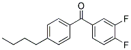 4-BUTYL-3',4'-DIFLUOROBENZOPHENON 结构式