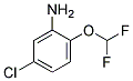5-CHLORO-2-(DIFLUOROMETHOXY)ANILIN 结构式