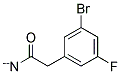 3-BROMO-5-FLUOROPHENYLACETONITRIL 结构式