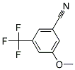 3-METHOXY-5-(TRIFLUOROMETHYL)BENZONITRIL 结构式