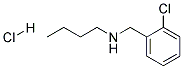 N-(2-CHLOROBENZYL)-1-BUTANAMINE HYDROCHLORIDE 结构式