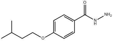 4-(ISOPENTYLOXY)BENZOHYDRAZIDE 结构式