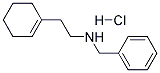 N-BENZYL-N-(2-CYCLOHEX-1-EN-1-YLETHYL)-AMINEHYDROCHLORIDE 结构式