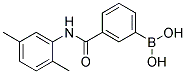 3-(2,5-DIMETHYLPHENYLCARBAMOYL)PHENYLBORONIC ACID 结构式