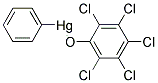 五氯苯酚苯基汞 结构式