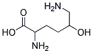 5-hydroxy-DL-lysine 结构式