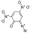 6-diazo-2,4-dinitrocyclohexa-2,4-dien-1-one 结构式