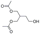 4-醋酸基-3-(醋酸基甲基)丁醇 结构式