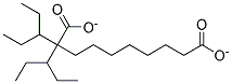二(1-乙基丙基)癸二酸酯 结构式