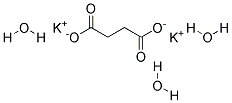 丁二酸钾 三水 结构式