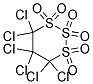 六氯三亚甲基三砜 结构式