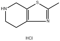 4,5,6,7-四氢-2-甲基噻唑并哌啶氢溴酸盐 结构式