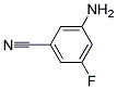 3-Amino-5-fluorobenzonitrile 结构式