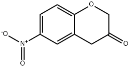 6-硝基色满-3-酮 结构式