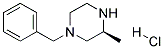 (S)-4-Benzyl-2-methylpiperazine hydrochloride 结构式