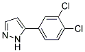 5-(3,4-DICHLOROPHENYL)-1H-PYRAZOLE 结构式
