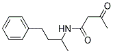 N-(1-METHYL-3-PHENYLPROPYL)ACETOACETAMIDE 结构式