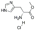 D-组氨酸甲酯盐酸盐 结构式
