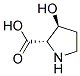 反式-L-羟脯氨酸 结构式