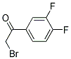 3',4'-difluoro-2-bromo acetophenone 结构式