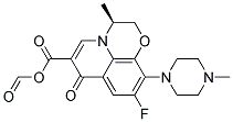 甲磺酸左氧氟沙星 结构式