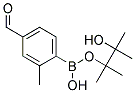 4-Formyl-2-methylbenzeneboronic acid pinacol ester 结构式