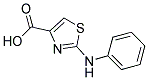 2-(Phenylamino)-1,3-thiazole-4-carboxylic acid 结构式