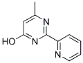 4-Hydroxy-6-methyl-2-pyridin-2-ylpyrimidine 结构式