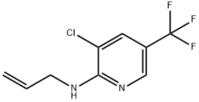 N-Allyl-3-chloro-5-(trifluoromethyl)pyridin-2-amine 结构式